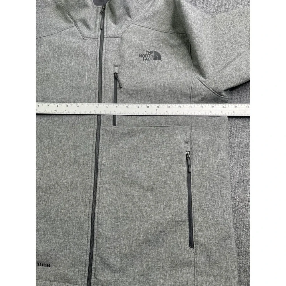 The North Face Softshell Jacket Mens XL‎ Grey WindWall Apex Bionic A2RE7MQH